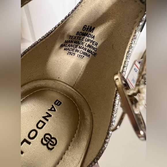 💎 NIB! Bandolino Metallic Heels - Picture 11 of 11